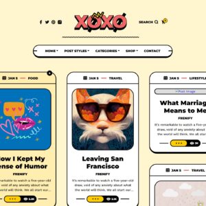 Theme Xoxo wordpress
